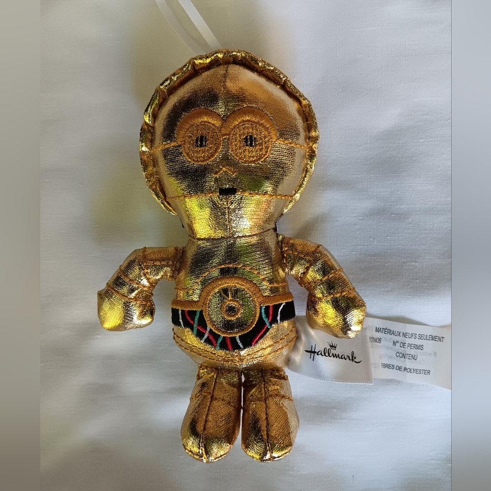Star Wars C-3PO Disney Hallmark Plush ornament